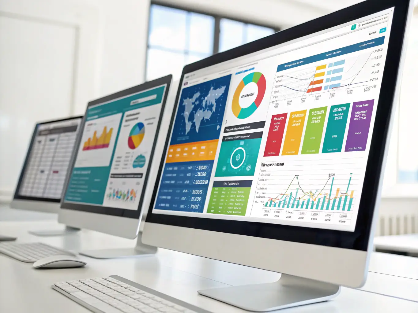 An image showing R code for statistical analysis, with visualizations and data plots, used in the context of an R course module description.