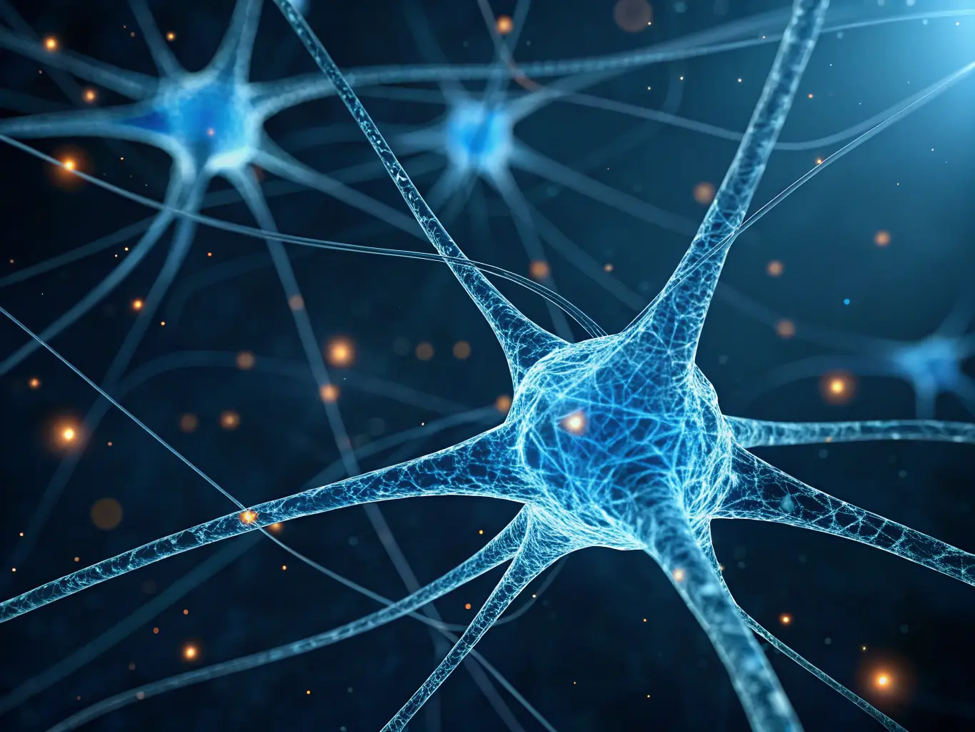 An image depicting a neural network architecture, showcasing the layers and connections, used in the context of a machine learning course module description.